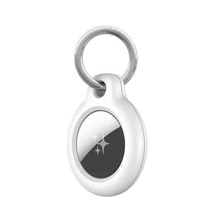 Custodia DUX DUCIS Secure per Apple AirTag, Set da 4 pezzi, Nera / Bianca / Blu / Rossa