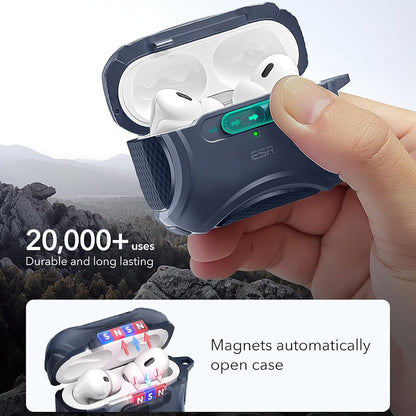 Custodia ESR Cyber per Apple AirPods Pro Series, Blu