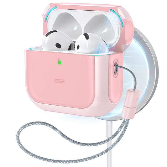 Custodia ESR Orbit Hybrid per Apple AirPods 4, Rosa