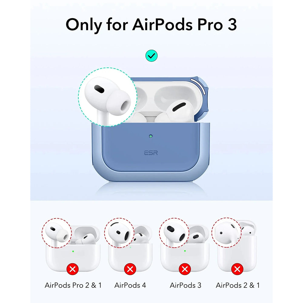 Custodia ESR Orbit Hybrid per Apple AirPods Pro 3, Blu