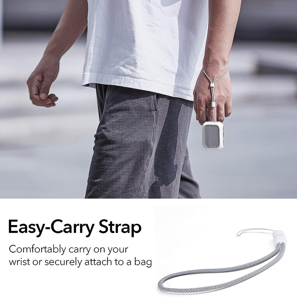 ESR Orbit Hybrid Case for Apple AirPods Pro Series, White