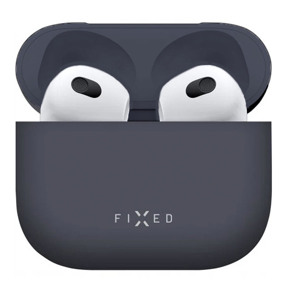 Custodia Fixed Silky per Apple AirPods 4, Blu