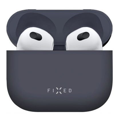 Custodia Fixed Silky per Apple AirPods 4, Blu