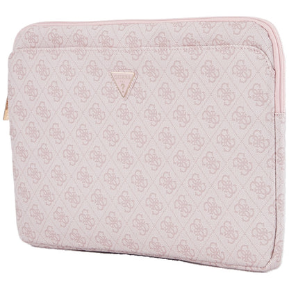 Custodia Guess 4G Triangle Logo per Laptop 14 pollici, Rosa