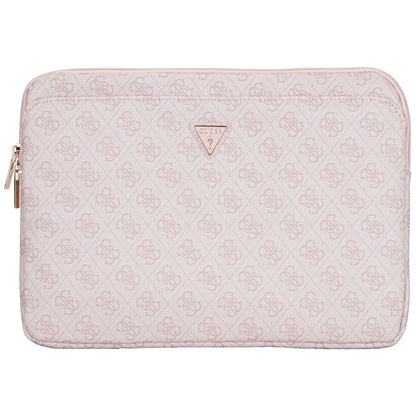 Custodia Guess 4G Triangle Logo per Laptop 14 pollici, Rosa