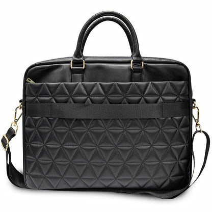 Borsa Guess Quilted per Laptop 15 pollici, Nera