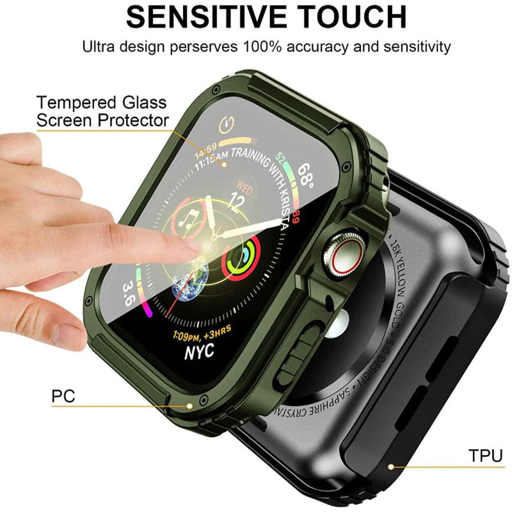 Custodia Lito Armor 360 per Apple Watch 42mm Series, Verde