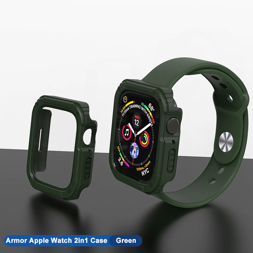 Custodia Lito Armor 360 per Apple Watch 42mm Series, Verde