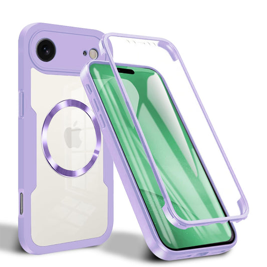 Custodia MagSafe per Apple iPhone 17 Air, Techsuit, ColorVerse 360, Viola
