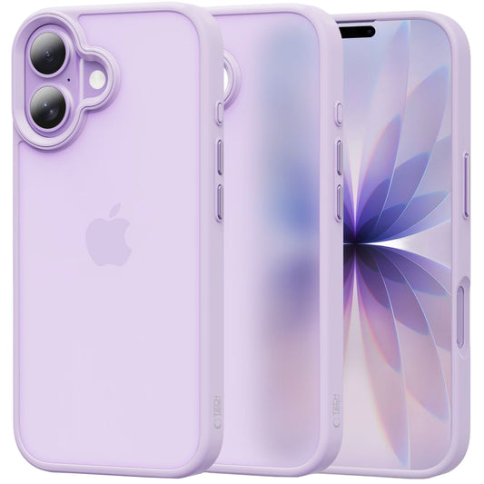 Custodia per Apple iPhone 17, Tech-Protect, Magmat, Viola Opaco