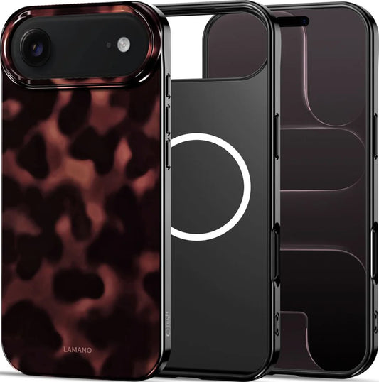 Custodia MagSafe per Apple iPhone 17 Air, Tech-Protect, Lamano Panther, Nera