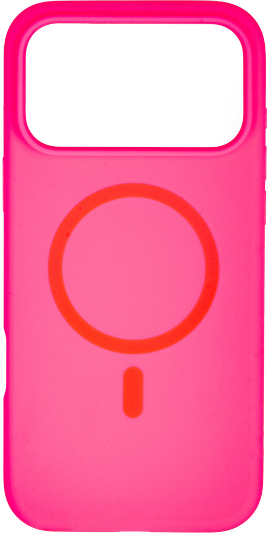 Custodia MagSafe per Apple iPhone 18 Pro Max / 17 Pro Max, OEM, Silicone Liquido, Rossa