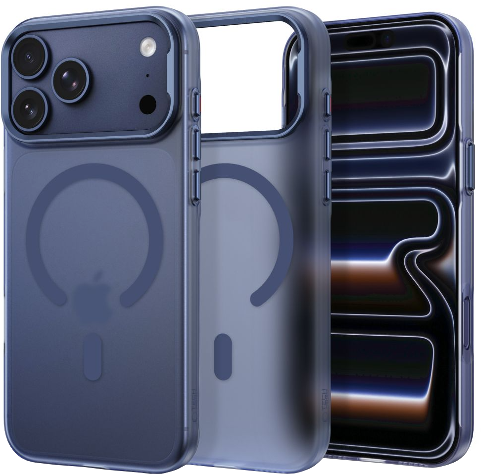 MagSafe Case for Apple iPhone 18 Pro Max / 17 Pro Max, Tech-Protect, MagZero, Matte Navy