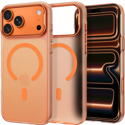 MagSafe Case for Apple iPhone 18 Pro Max / 17 Pro Max, Tech-Protect, MagZero, Matte Orange