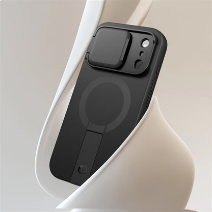 Custodia MagSafe per Apple iPhone 17 Pro Max, Tech-Protect, Kevlar Aura, Nera