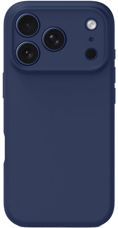 Custodia MagSafe per Apple iPhone 17 Pro, Tech-Protect, Silicone, Blu navy