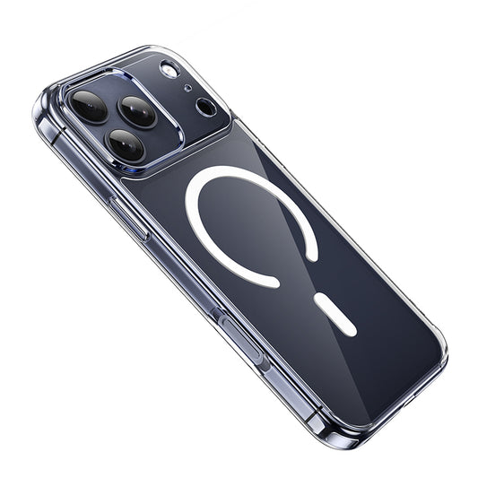 Custodia MagSafe per Apple iPhone 17 Pro Max, Borofone, BI5 Ice Shield, Trasparente