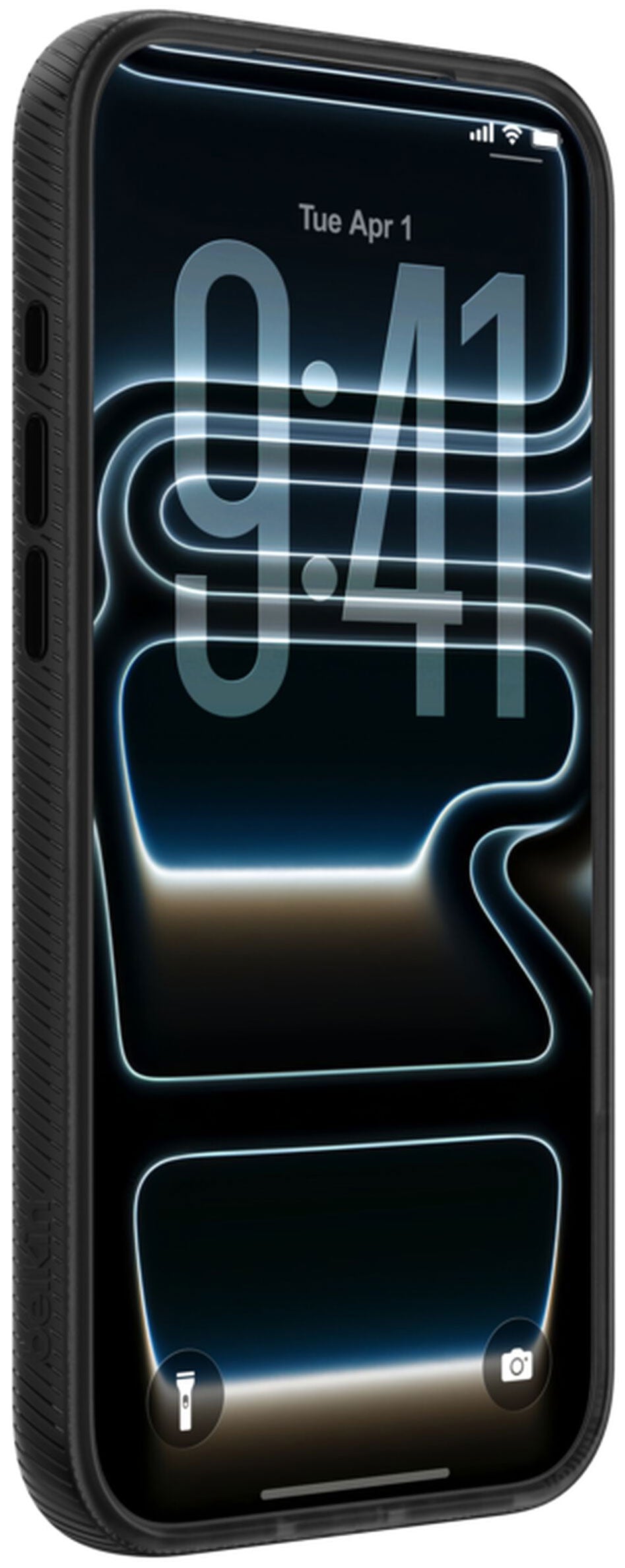 Custodia MagSafe per Apple iPhone 17 Pro, Belkin, SheerForce Grip, Nera MSA035hqBK