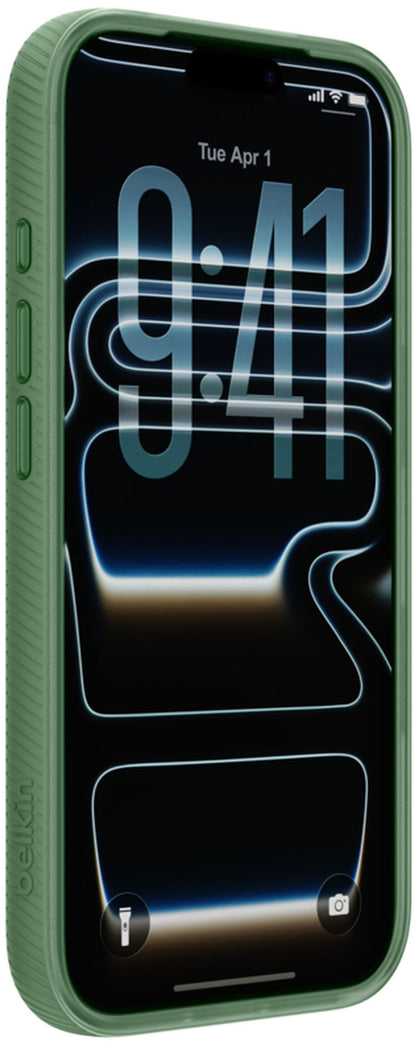 Custodia MagSafe per Apple iPhone 17 Pro, Belkin, SheerForce Grip, Verde MSA035hqSE