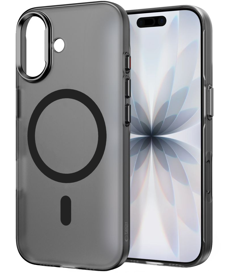 Custodia MagSafe per Apple iPhone 17, Tech-Protect, MagZero, Nero Opaco