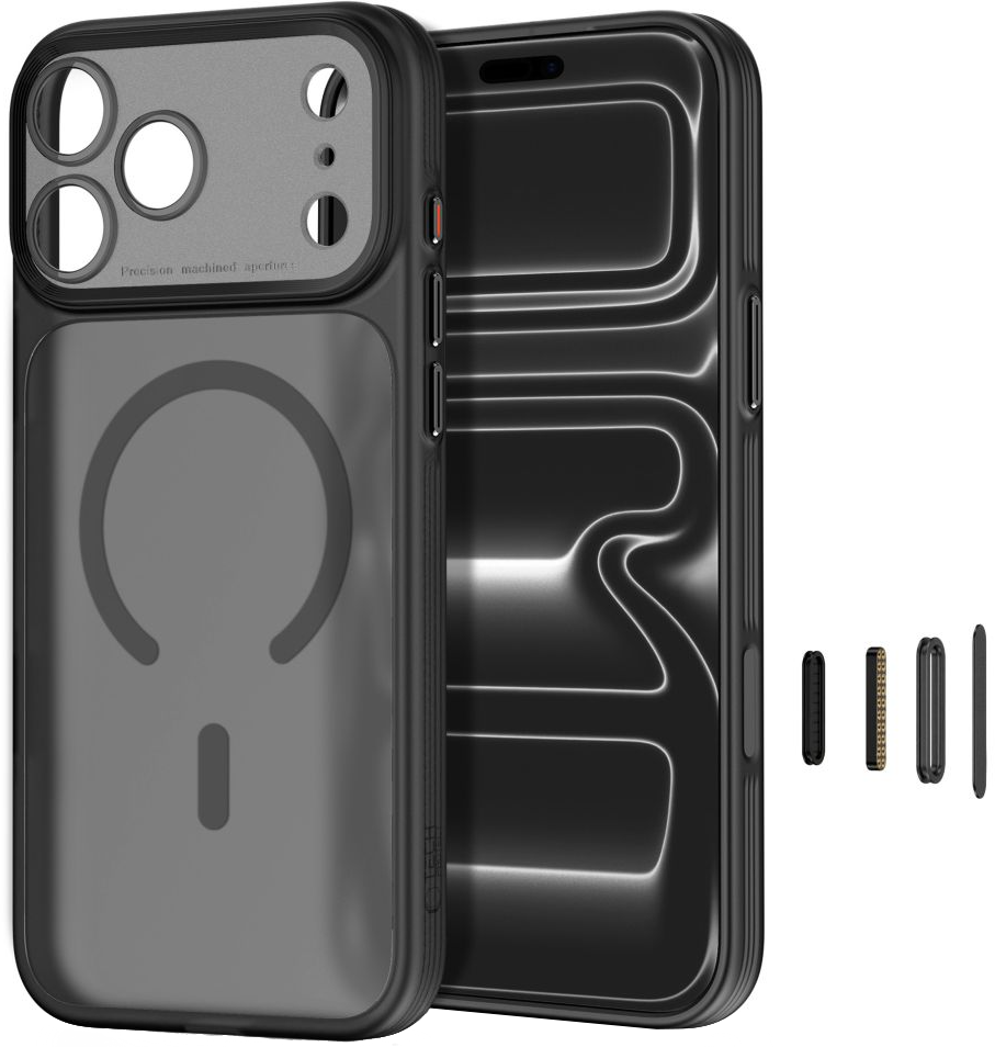MagSafe Case for Apple iPhone 18 Pro Max / 17 Pro Max, Tech-Protect, MagPrime CC, Matte Black