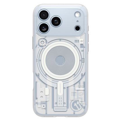 Custodia MagSafe per Apple iPhone 18 Pro / 17 Pro, Spigen, C11 Ultra Hybrid MagFit Element, bianca ACS12308