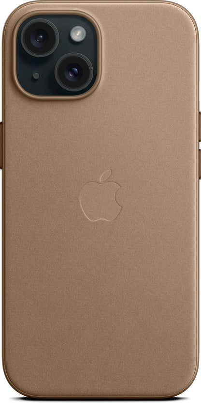 Custodia MagSafe per Apple iPhone 15, FineWoven, Marrone MT3C3ZM/A