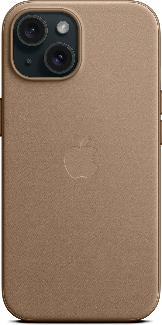 Custodia MagSafe per Apple iPhone 15, FineWoven, Marrone MT3C3ZM/A