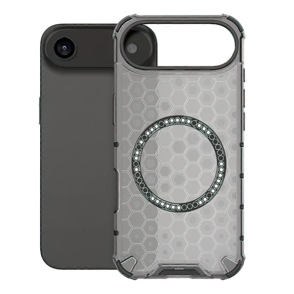 Custodia MagSafe per Apple iPhone 17 Air, Techsuit, HoneyComb Shield, Nera