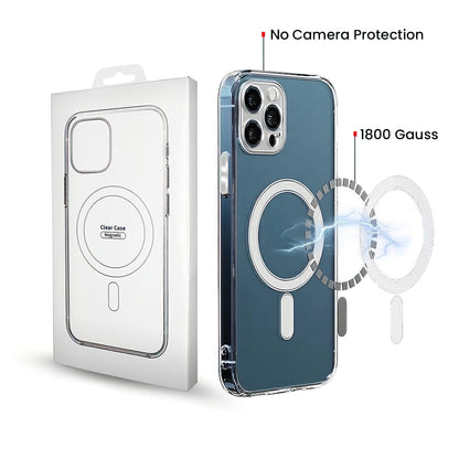 Custodia MagSafe per Apple iPhone 17 Pro Max, OEM, Clear, Trasparente