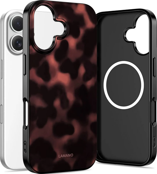 Custodia MagSafe per Apple iPhone 17, Tech-Protect, Lamano Panther, Nera