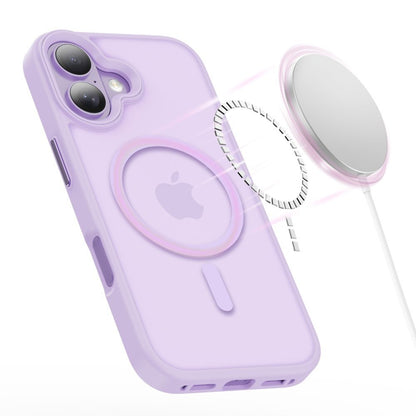 Custodia MagSafe per Apple iPhone 17, Tech-Protect, Magmat, Viola Opaco