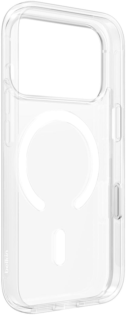Custodia MagSafe per Apple iPhone 17 Pro, Belkin, SheerForce Clear, Trasparente MSA031hqCL