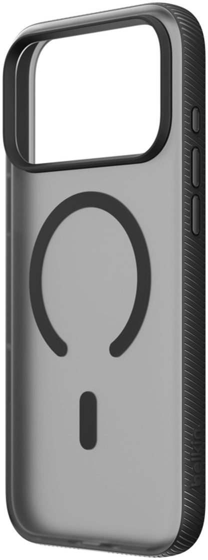 Custodia MagSafe per Apple iPhone 17 Pro Max, Belkin, SheerForce Grip, Nera MSA036hqBK