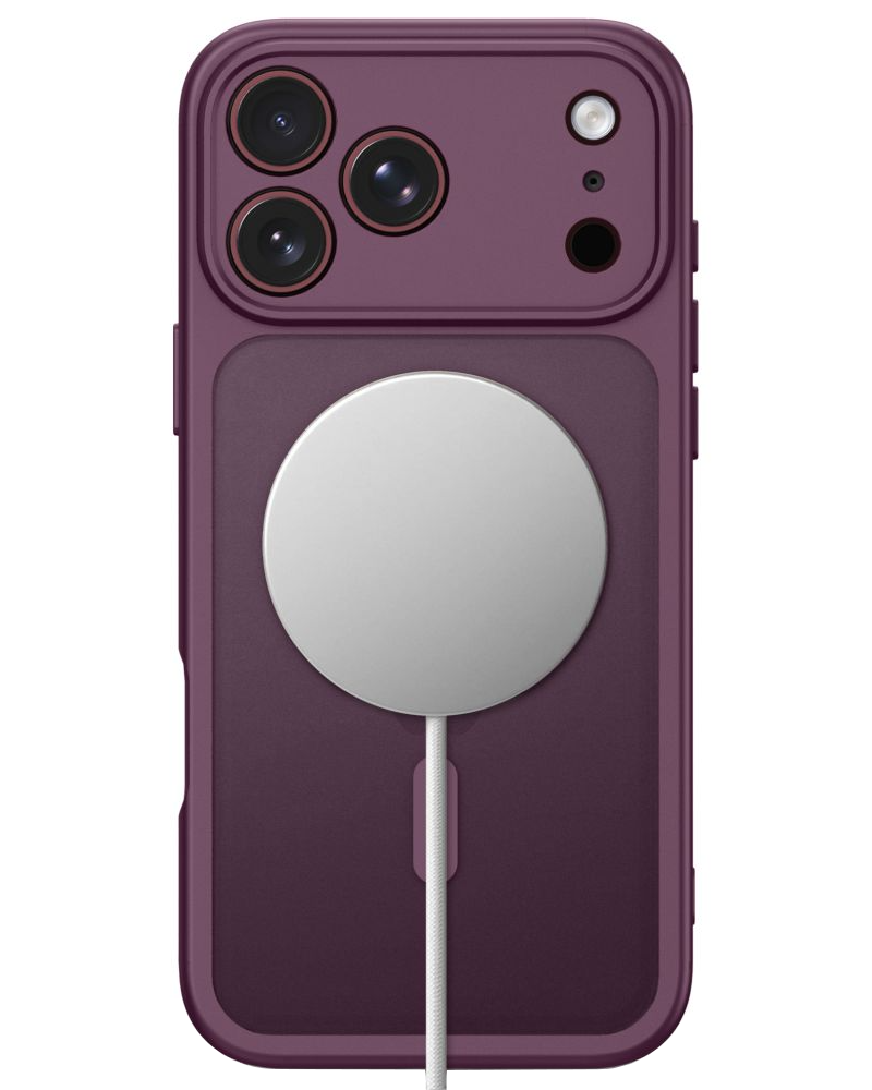 Custodia MagSafe per Apple iPhone 18 Pro / 17 Pro, Tech-Protect, BasicMag, Vinaccia Opaca