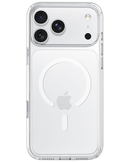 Custodia MagSafe per Apple iPhone 18 Pro / 17 Pro, Tech-Protect, Flexair Hybrid CC, Trasparente