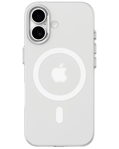 Custodia MagSafe per Apple iPhone 17, Tech-Protect, MagZero, Bianco Opaco