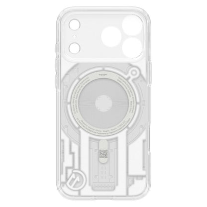 Custodia MagSafe per Apple iPhone 18 Pro / 17 Pro, Spigen, C11 Ultra Hybrid MagFit Element, bianca ACS12308