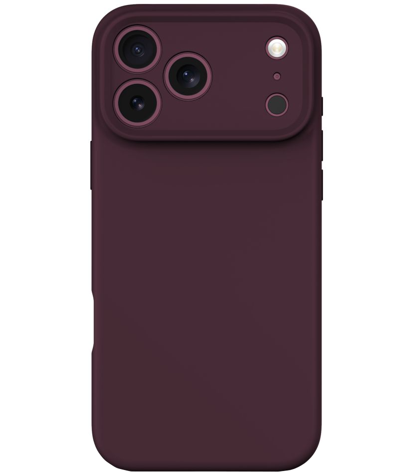 Custodia MagSafe per Apple iPhone 18 Pro / 17 Pro, Tech-Protect, silicone, bordeaux