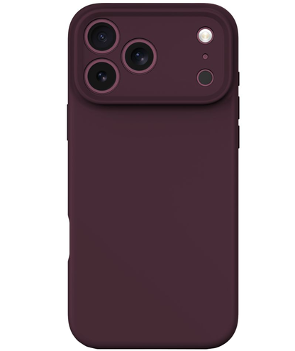 Custodia MagSafe per Apple iPhone 18 Pro / 17 Pro, Tech-Protect, silicone, bordeaux