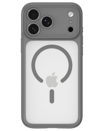 Custodia MagSafe per Apple iPhone 18 Pro Max / 17 Pro Max, Tech-Protect, MagPeak CC, Grigio opaco
