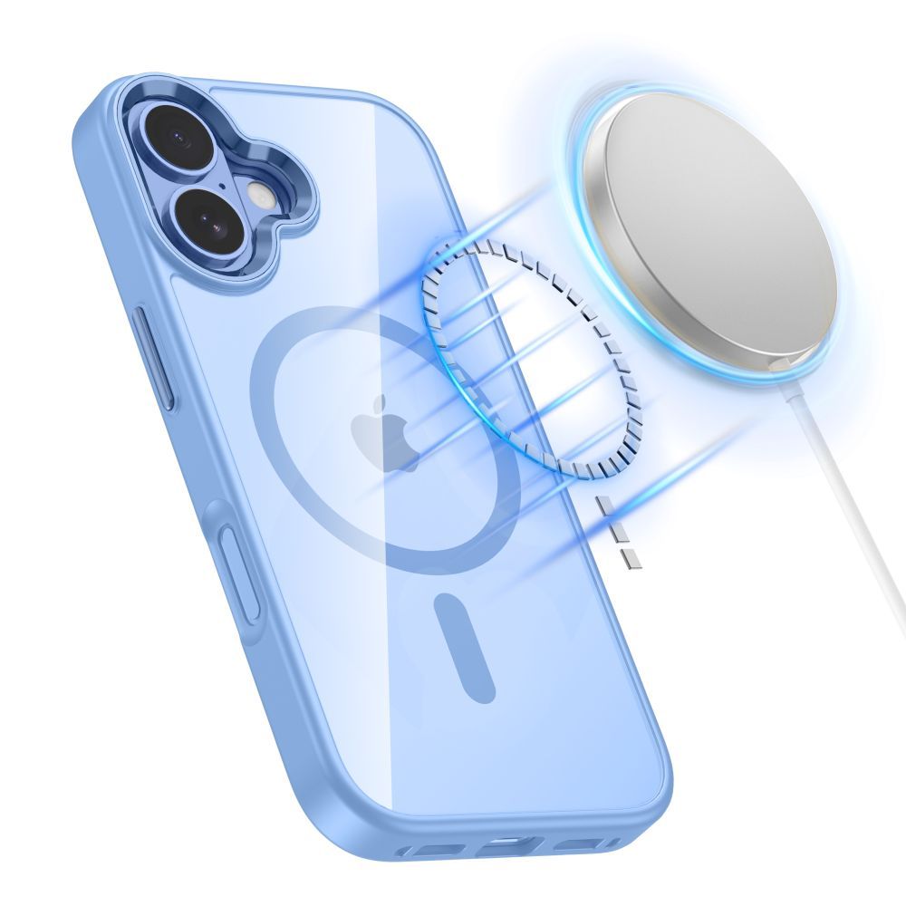 Custodia MagSafe per Apple iPhone 17, Tech-Protect, Magmat, Blu