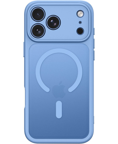 Custodia MagSafe per Apple iPhone 18 Pro / 17 Pro, Tech-Protect, BasicMag, Blu Opaco