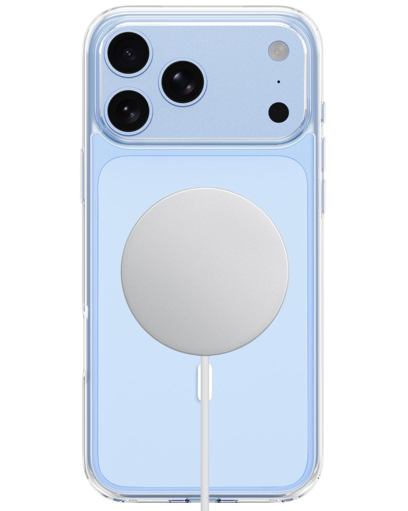 Custodia MagSafe per Apple iPhone 18 Pro / 17 Pro, Tech-Protect, Flexair Hybrid, Trasparente