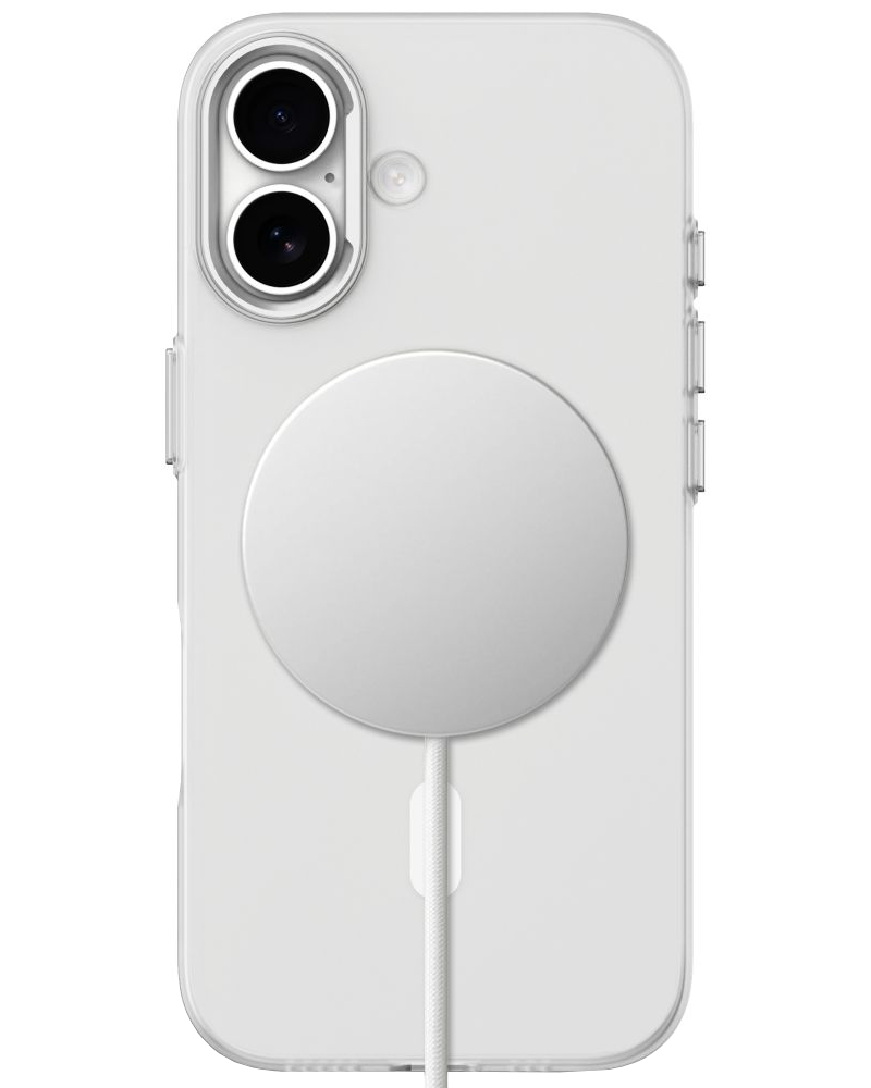 Custodia MagSafe per Apple iPhone 17, Tech-Protect, MagZero, Bianco Opaco