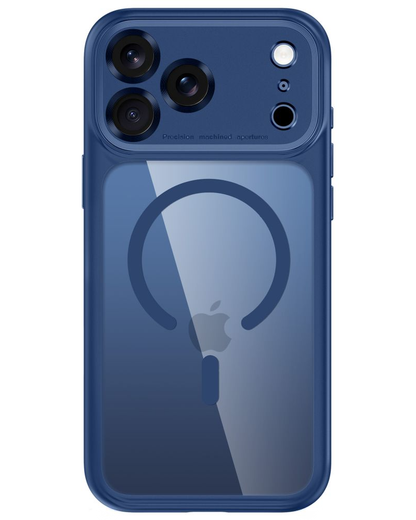 Custodia MagSafe per Apple iPhone 18 Pro Max / 17 Pro Max, Tech-Protect, MagPeak CC, Blu Navy