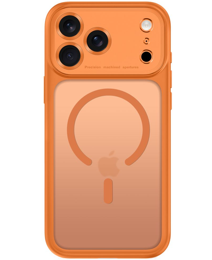 MagSafe Case for Apple iPhone 18 Pro Max / 17 Pro Max, Tech-Protect, MagPeak CC, Matte Orange