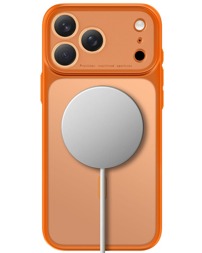Custodia MagSafe per Apple iPhone 18 Pro Max / 17 Pro Max, Tech-Protect, MagPrime CC, Arancione Opaco