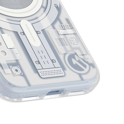 Custodia MagSafe per Apple iPhone 18 Pro / 17 Pro, Spigen, C11 Ultra Hybrid MagFit Element, bianca ACS12308
