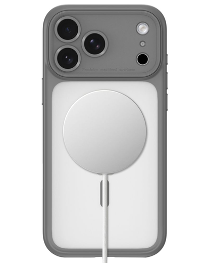 Custodia MagSafe per Apple iPhone 18 Pro Max / 17 Pro Max, Tech-Protect, MagPeak CC, Grigio opaco
